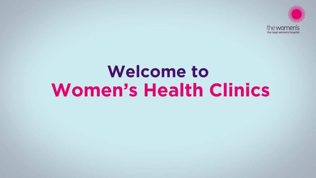 Women's Health Clinic Waiting Room Display Video